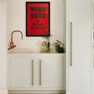 utility room design with sink
