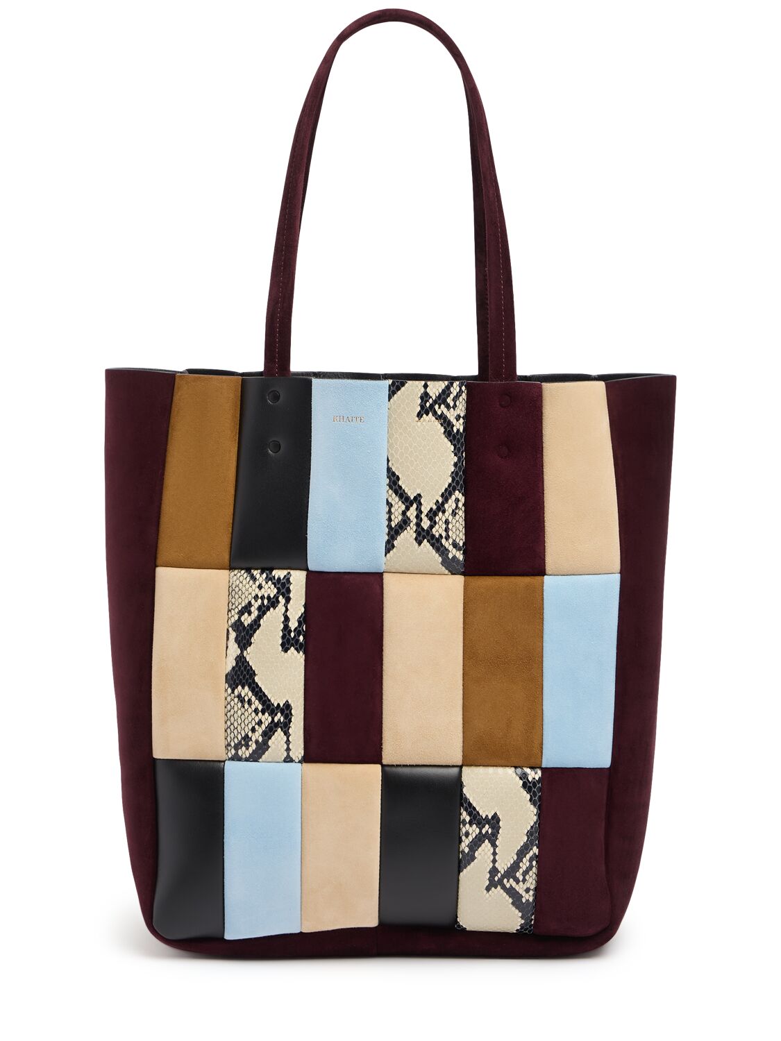 khaite patchwork bag