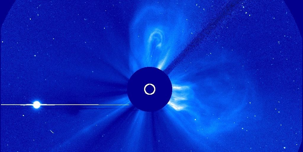 Coronal Mass Ejection Venus Mercury