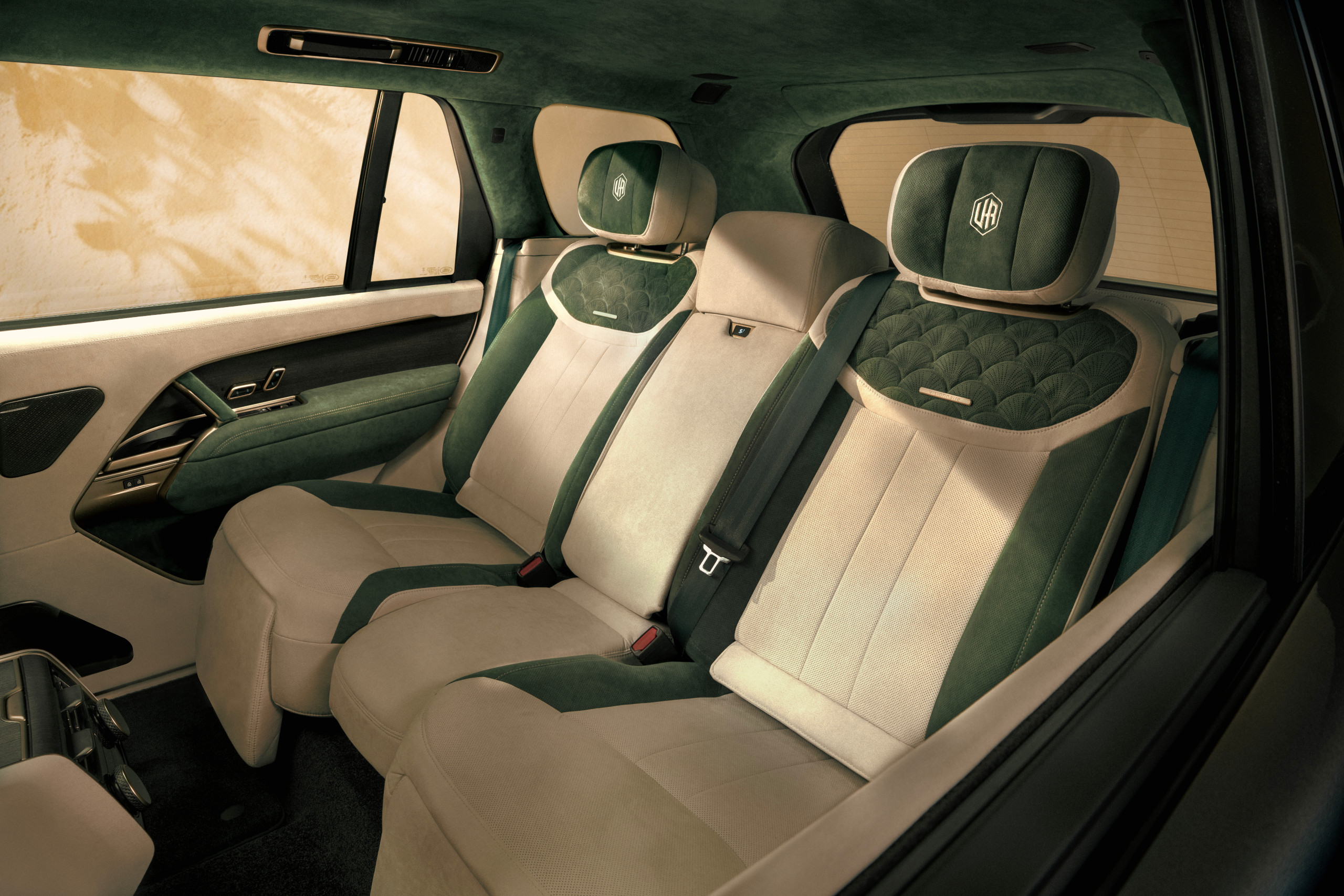 Urban Automotive x Visionnaire Range Rover LWB rear seats