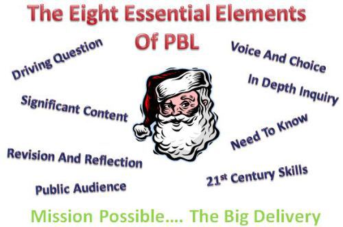 Real Project Based Learning: The Big Delivery - Santa Believes in PBL… Do You?