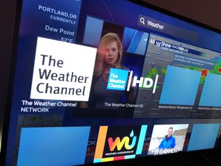 weather channel on desktop