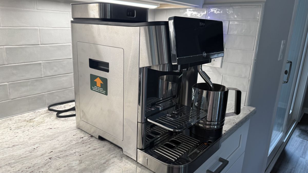 Ninja AutoBarista Pro side panel
