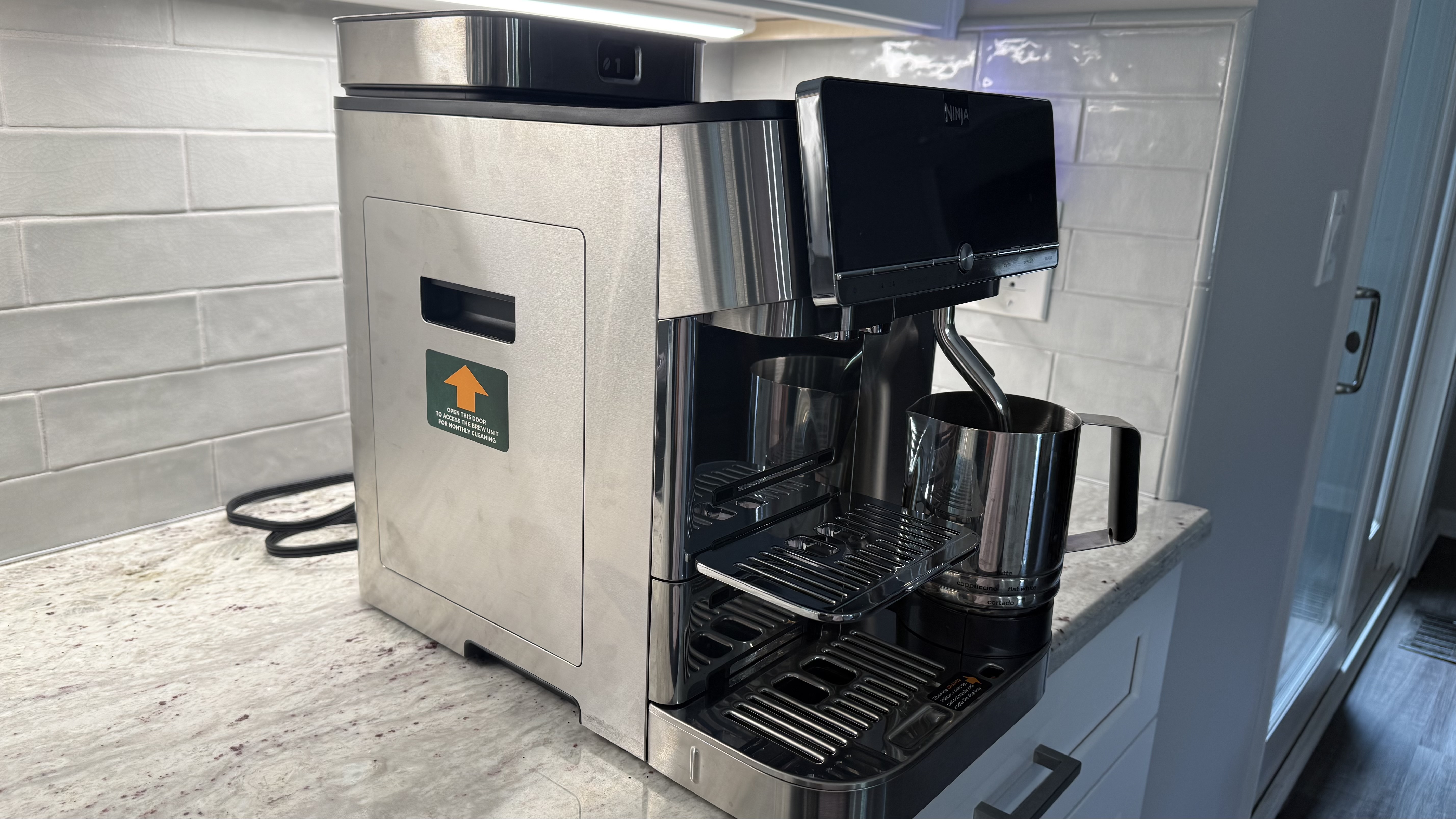 Ninja AutoBarista Pro side panel