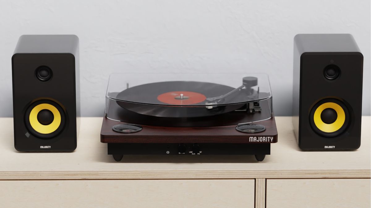 A cheap turntable with Audio Technica parts and Bluetooth for the price of  a record? It's real