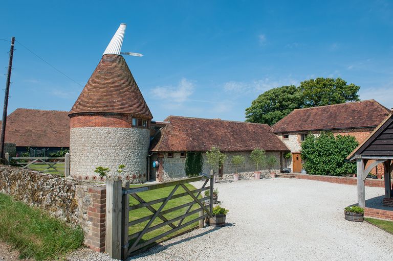Oast house and granary converted Real Homes