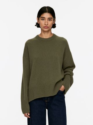 Relaxed Cashmere-Wool Jumper