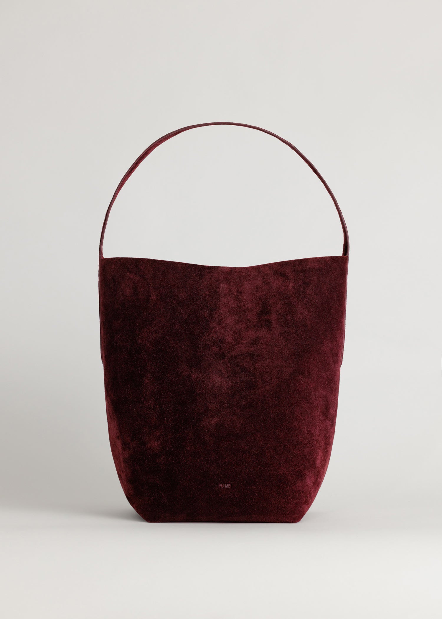 Teresa | Suede Tote Bag in Fire | Yu Mei