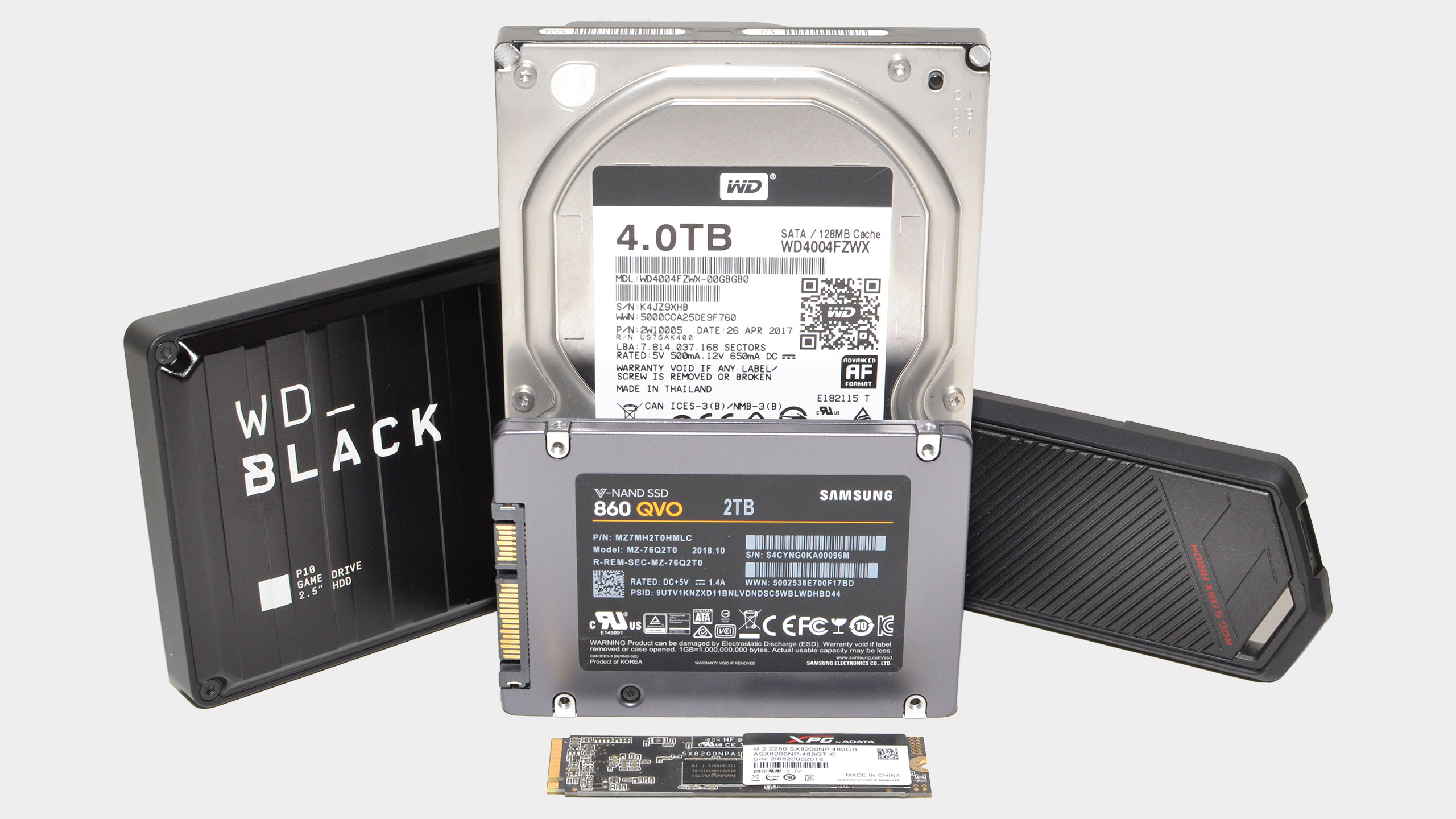 SSD and Hard Drives