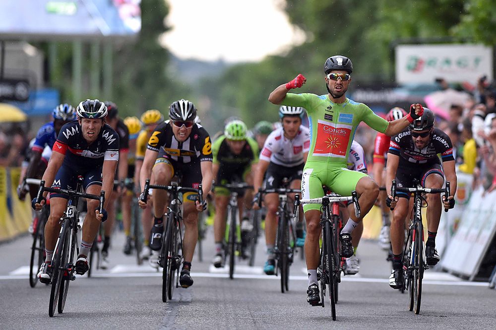 Nacer Bouhanni (Cofidis) wins stage 4