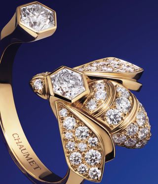 Chaumet gold and diamond jewellery in shape of a Bee