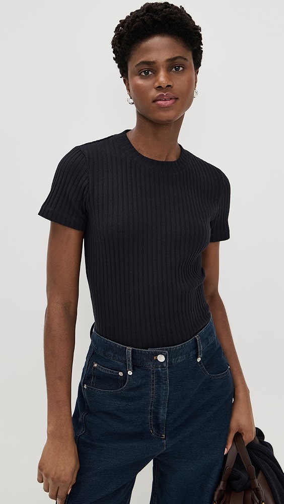 Vince Rib Crew Neck