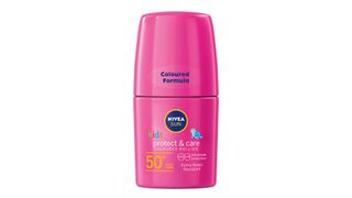 best sunscreen for kids - Nivea Sun Kids Protect & Care Coloured Roll-On SPF50+