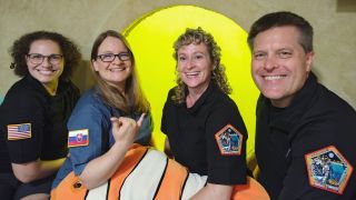 The SEA STAR crew officially became aquanauts after having spent more than 24 hours underwater in a state of so-called saturation.