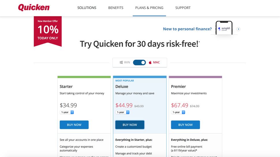 Quicken TechRadar