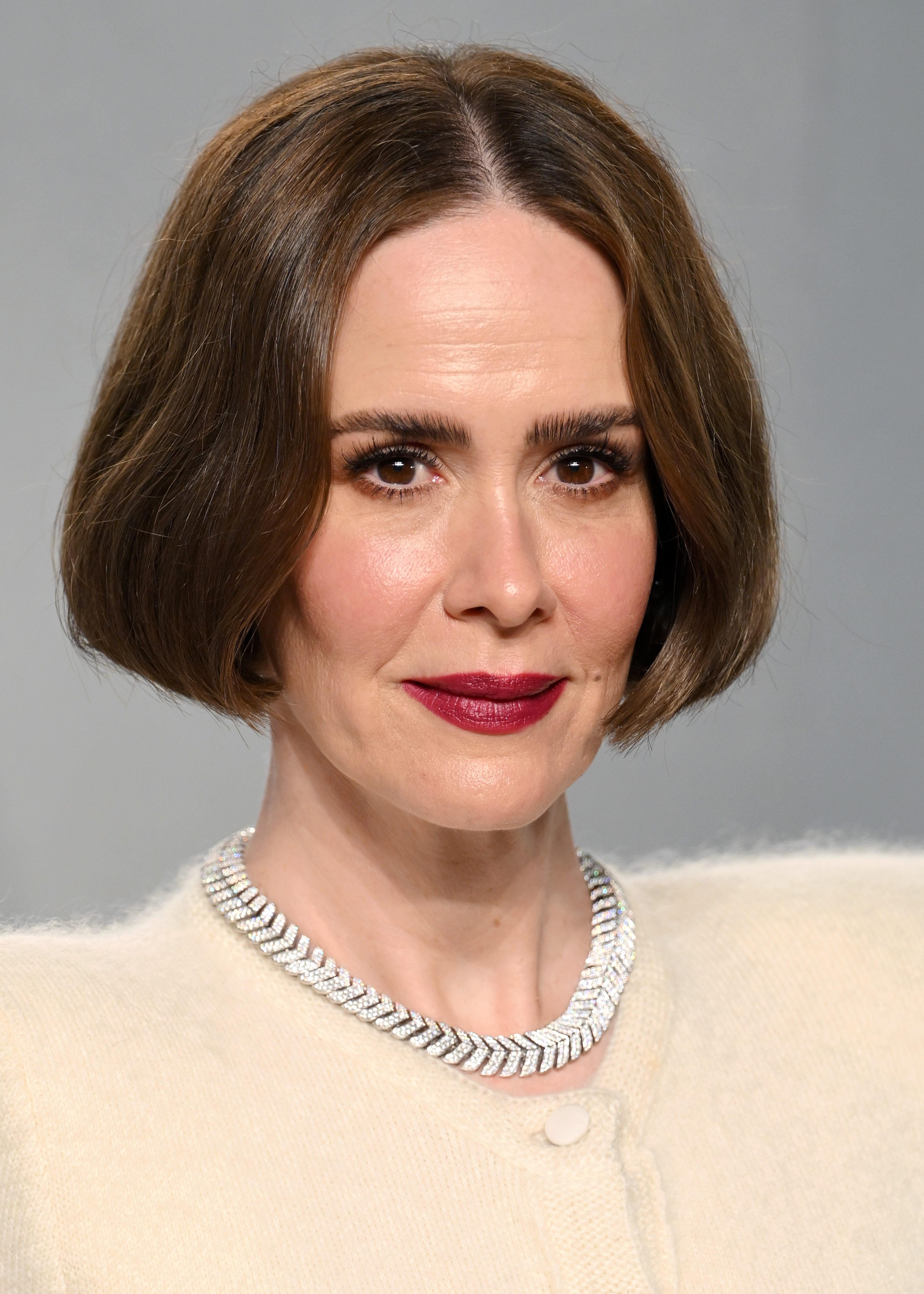 sarah paulson attends the vanity fair oscar party