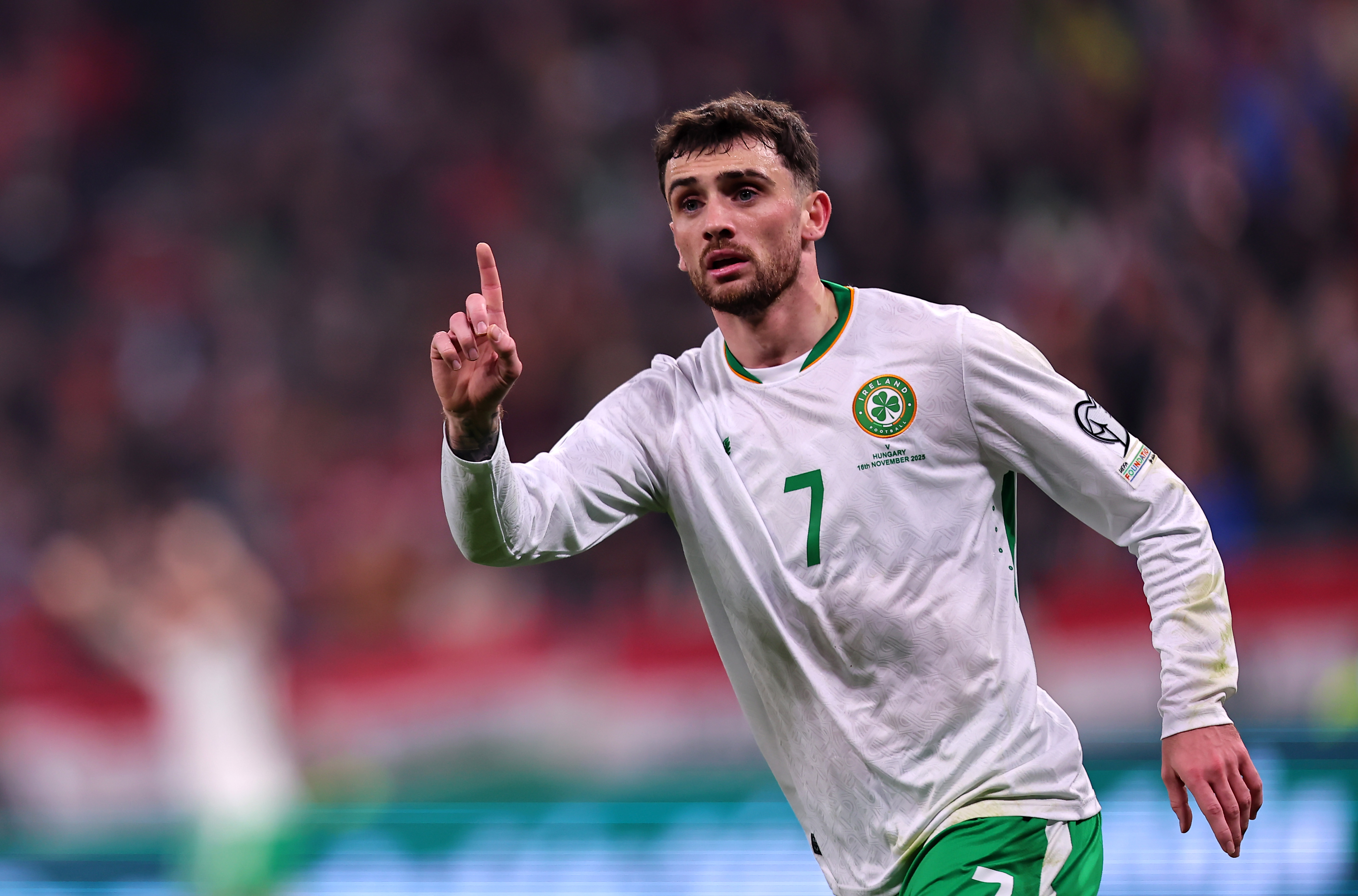 Republic of Ireland forward Troy Parrott