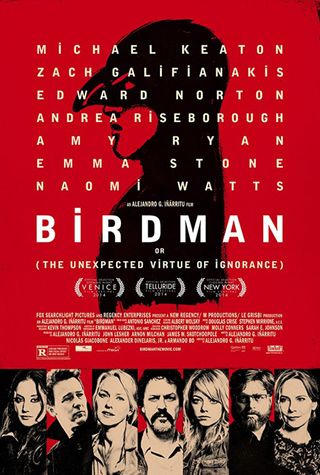 Original poster for the film Birdman