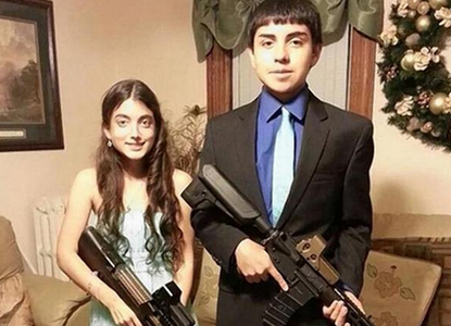 Teenagers suspended over homecoming photo with airsoft guns
