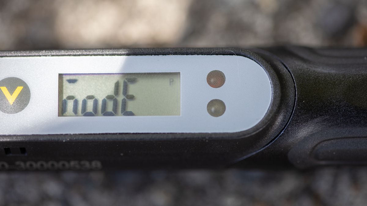 Unior 266b Electronic Torque Wrench peak mode
