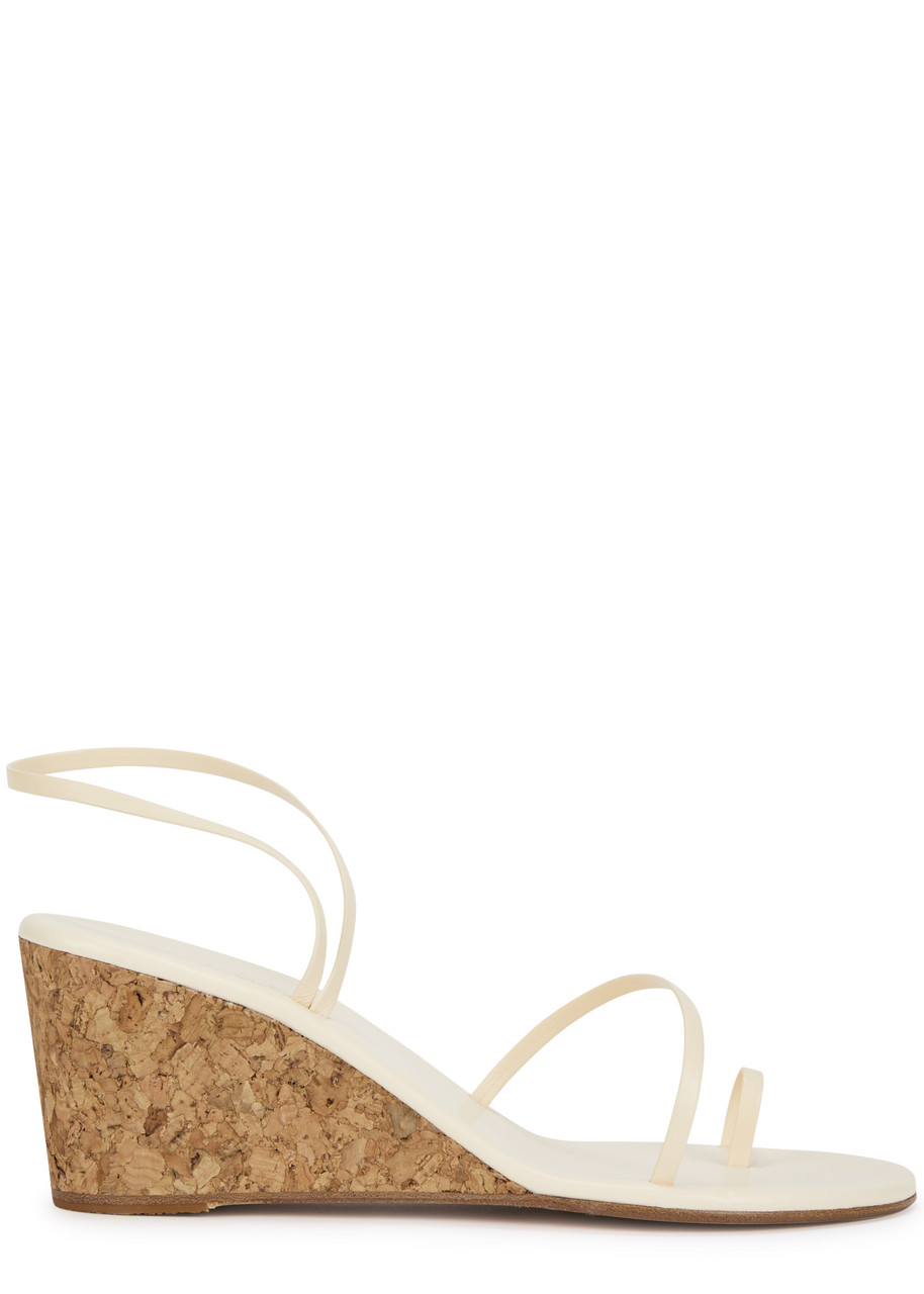 Chora Leather Wedge Sandals