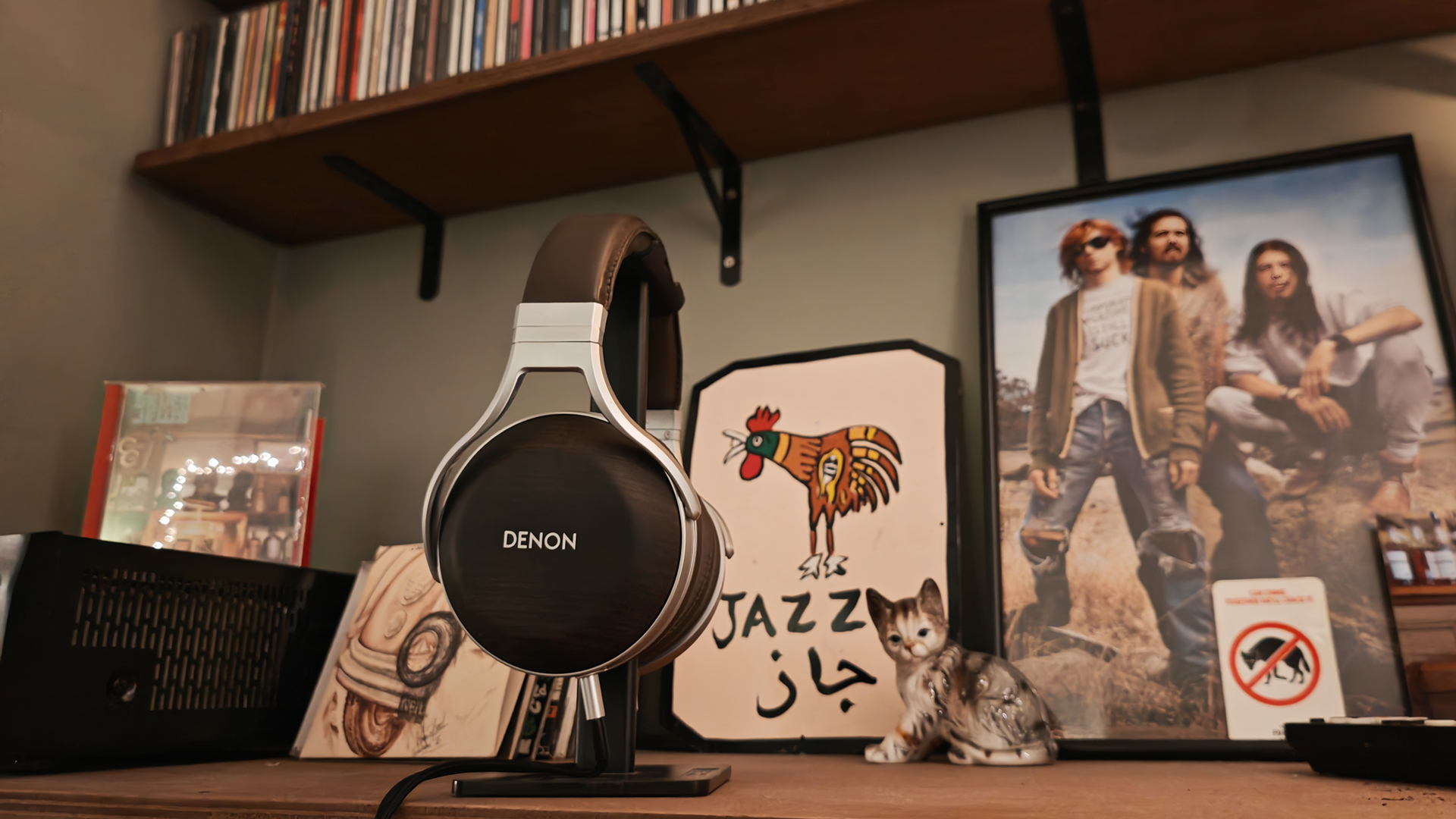 The Denon 5200s. 