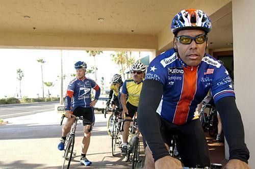 Scott Berryman heads out for an easy ride along the Pacific Coast Highway.