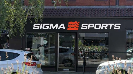 The front of the sigma sports store wilmslow
