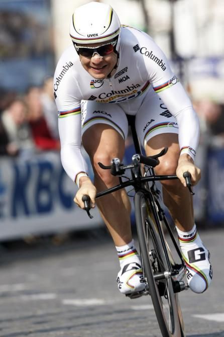 Bert Grabsch in his time trial world championship kit
