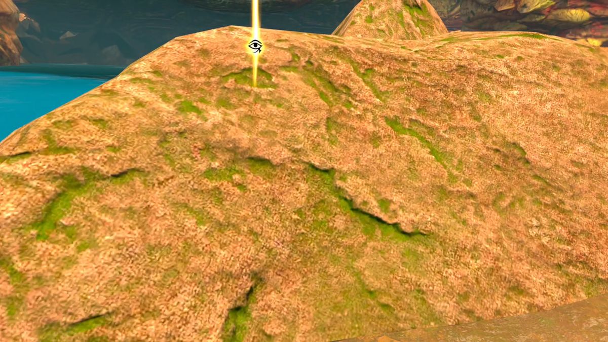 Screenshots of upgraded rock textures in Asgard's Wrath 2 on a Meta Quest 3
