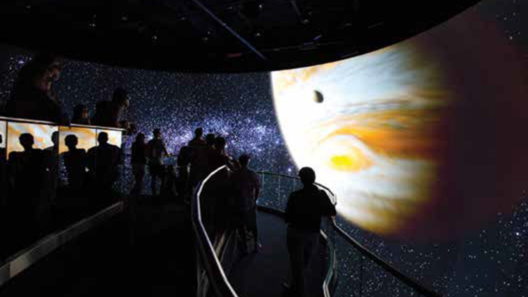 Astronaut Hall of Fame Honors Heroes With Immersive AV