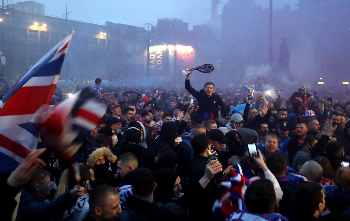 Rangers fans – Ibrox Stadium