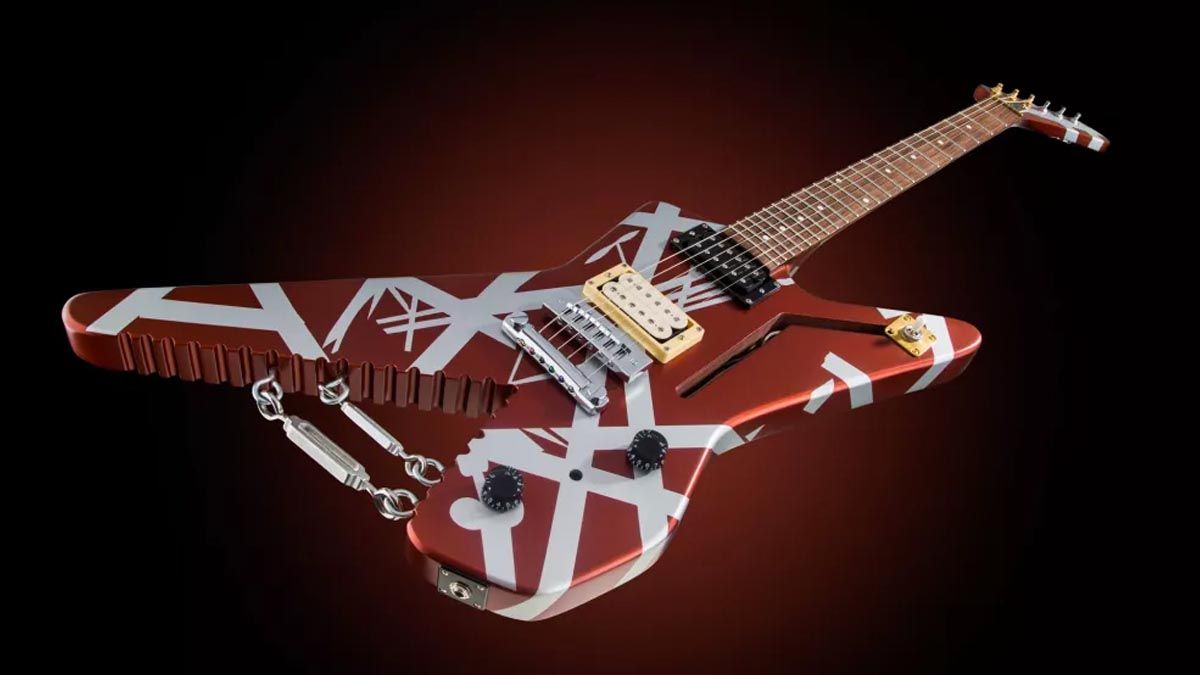 Kramer Electric Guitars Edward Van Halen reproduction metal sign 8 x 12 