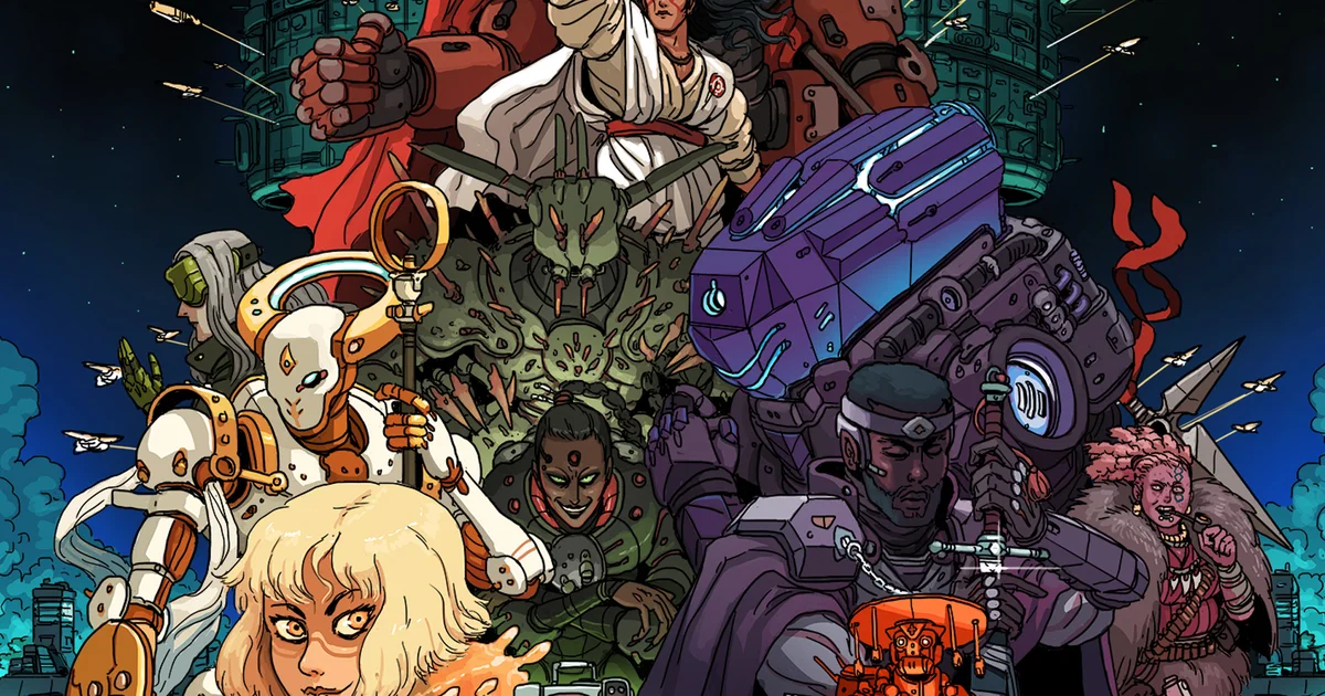 Lancer TTRPG key art image