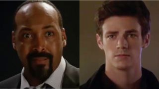 Jesse L. Martin and Grant Gustin on The Flash