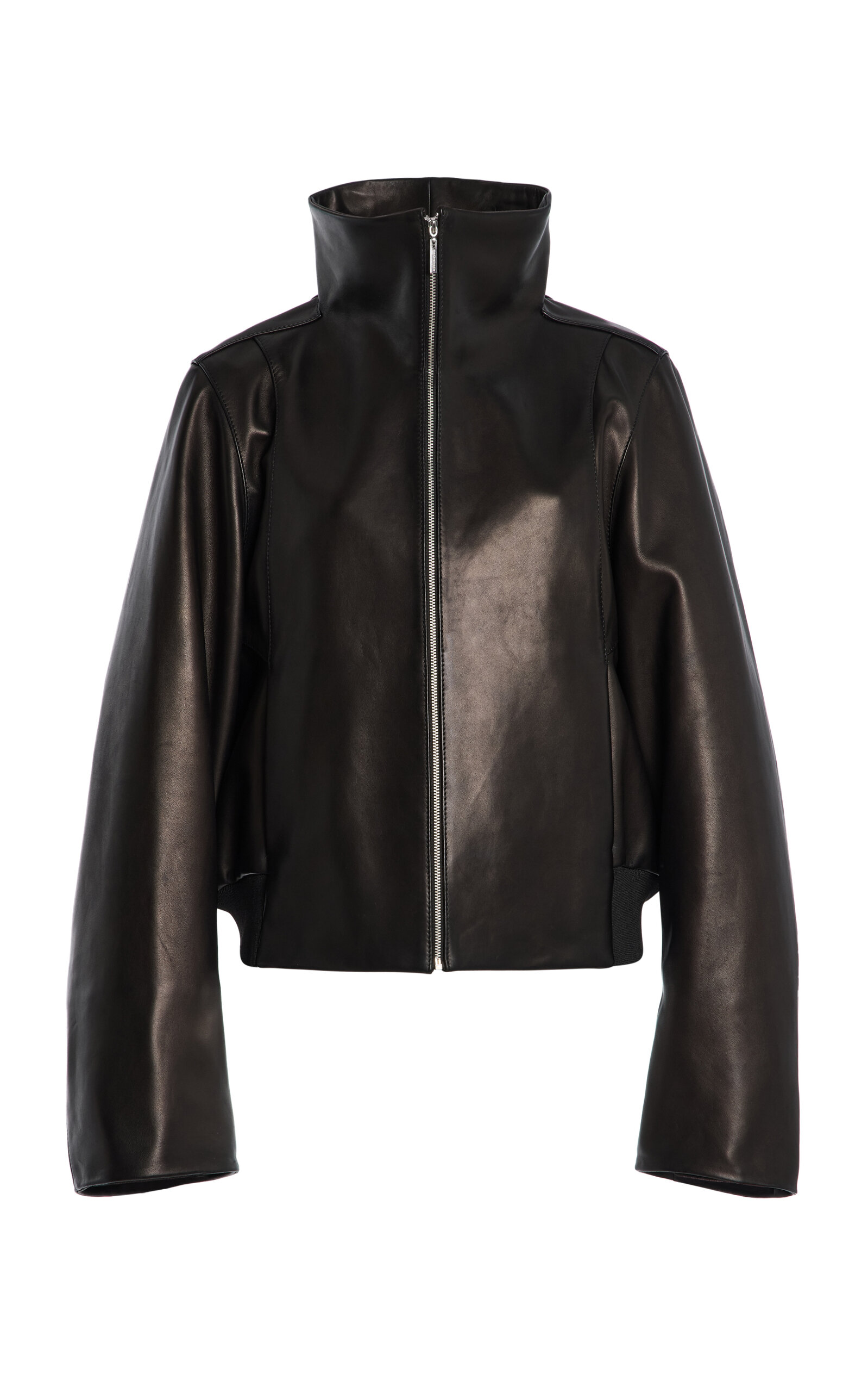 Liam Leather Bomber Jacket