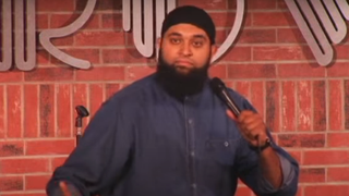Azhar Usman in his troupe's comedy special, Allah Made Me Funny. He will be in Ms. Marvel.