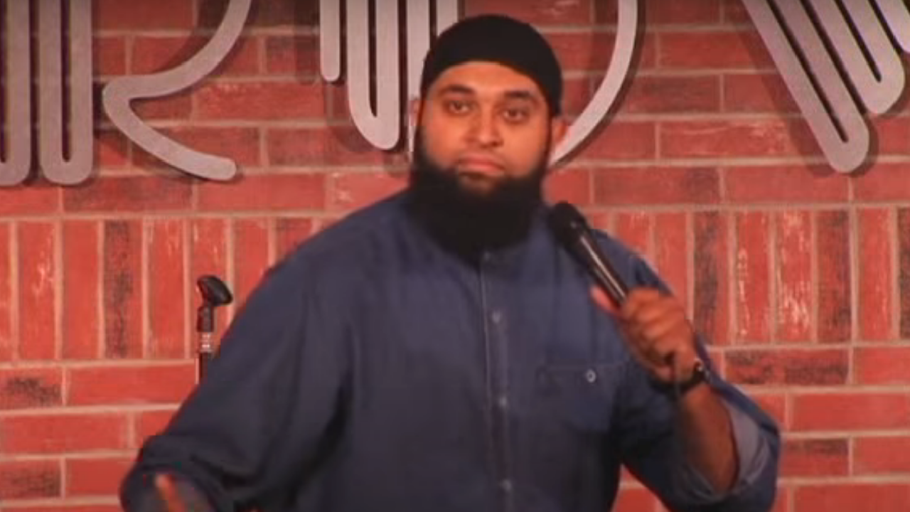 Azhar Usman in his company's comedy special, Allah Made Me Funny.  He will be in Ms. Marvel.