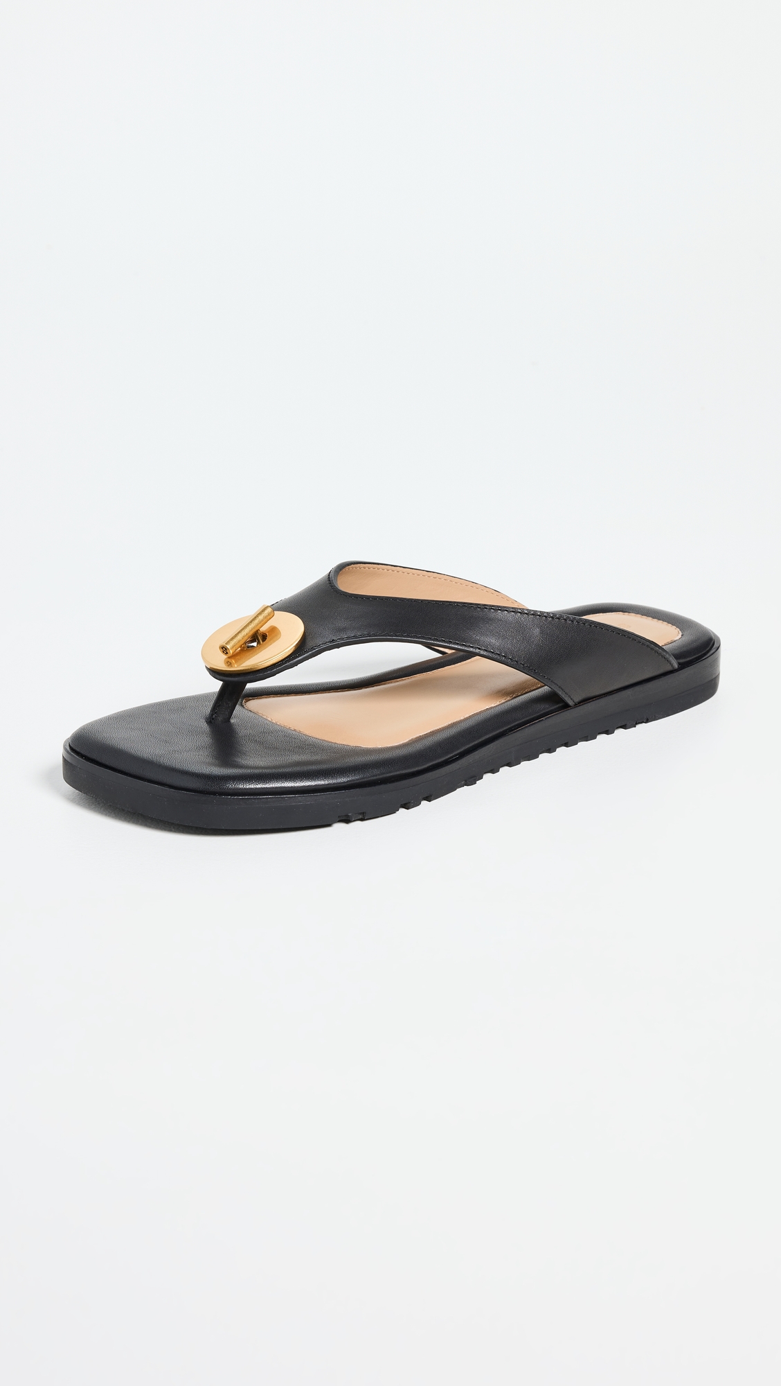 Asher Washer Leather Thong Sandals