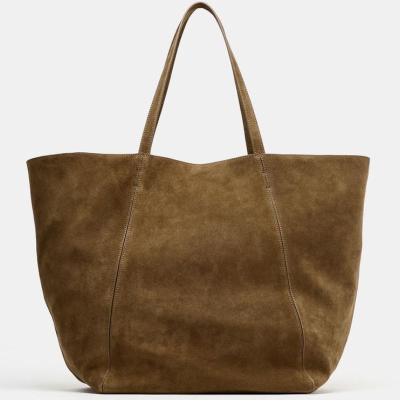 Zara suede bag