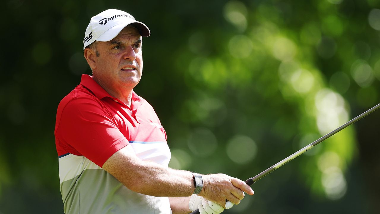 Paul McGinley during the pro-am of the Horizon Irish Open