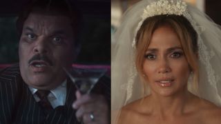 Guzman in Wednesday and JLo in Shotgun Wedding
