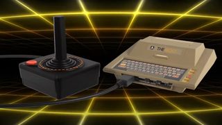 Atari THE400 Mini console and joystick