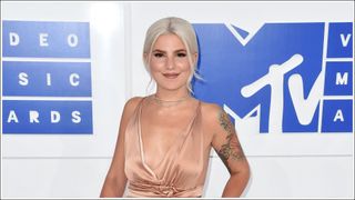 Comedian Carly Aquilino attends the 2016 MTV Video Music Awards at Madison Square Garden on August 28, 2016 in New York City.