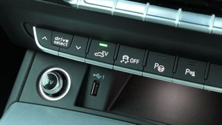 Press the EV button to go all-electric