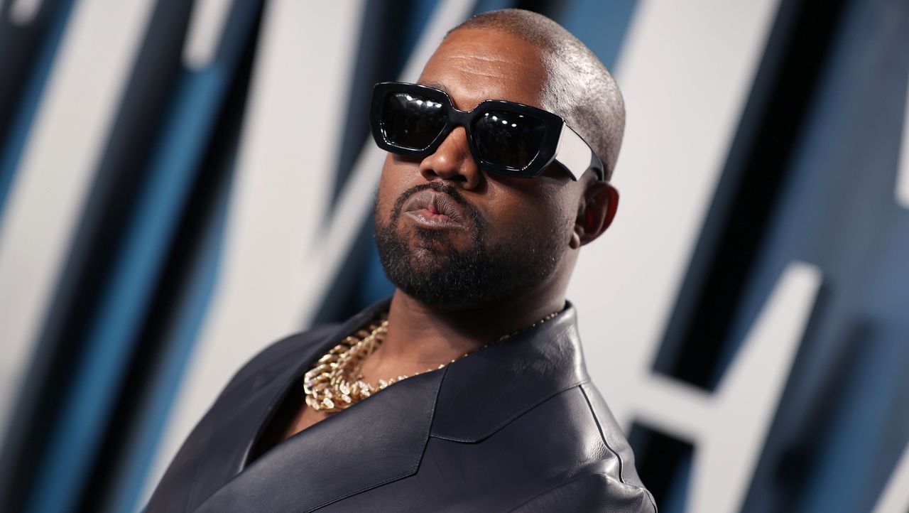 beverly hills, california february 09 kanye west attends the 2020 vanity fair oscar party hosted by radhika jones at wallis annenberg center for the performing arts on february 09, 2020 in beverly hills, california photo by rich furyvf20getty images for vanity fair