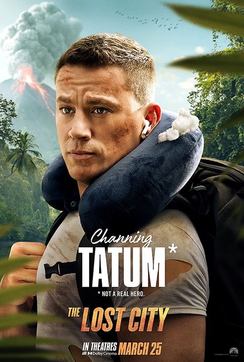 The Lost City poster Channing Tatum