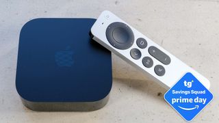 apple tv 4k with prime dasy sticker