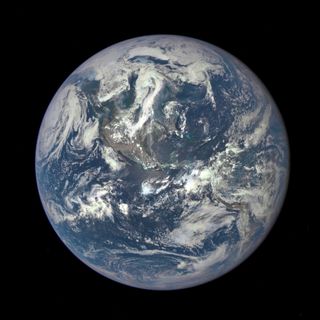 DSCOVR View of Sunlit Earth