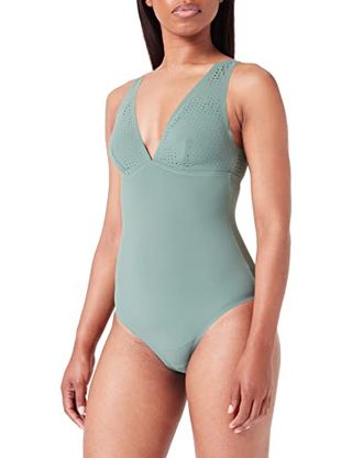 Sloggi Women's Shore Arienzo One Piece One-Piece, Urban Green, M